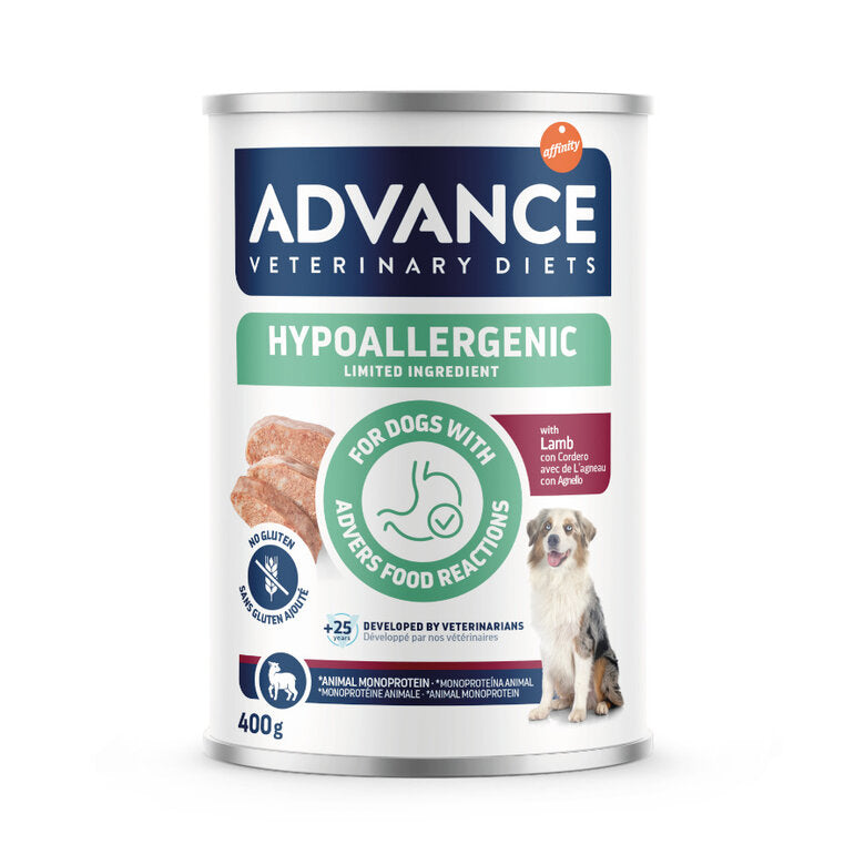 Advance Veterinary dog diets wet Hypoallergenic Lamb