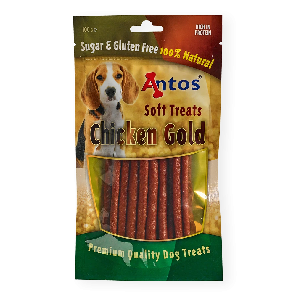 Snack Natural Chicken Gold 100 g Antos