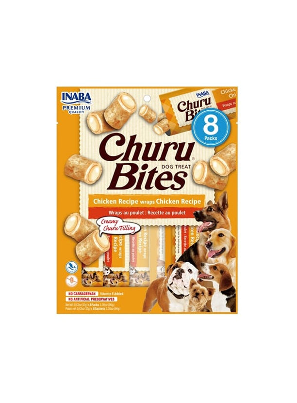 Churu Dog Bites Receita Frango 8x 12 g