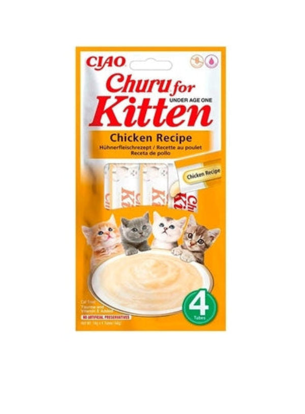 Churu Kitten Receita Frango 56g