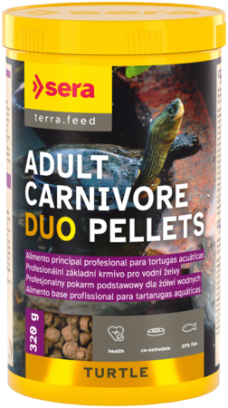 Sera reptil Professional Carnivor Duo Pellets