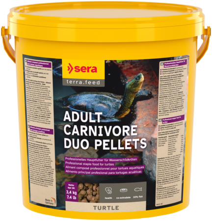 Sera reptil Professional Carnivor Duo Pellets