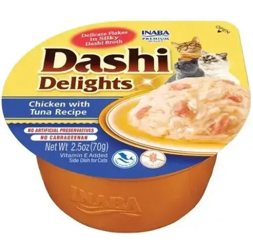 Cat Dashi Delights Receita de Frango com Atum70g