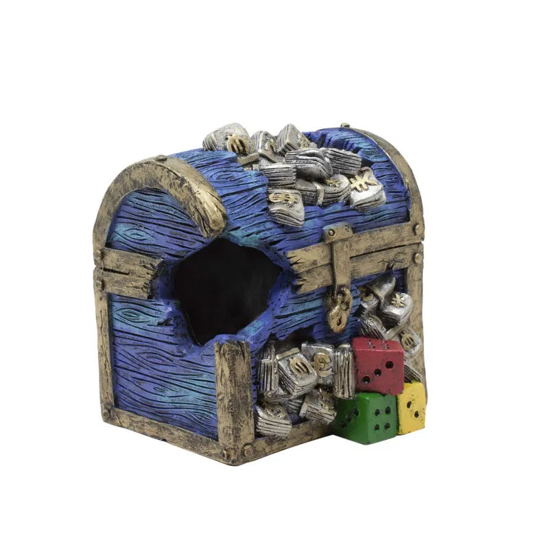 Decoração Aquário Cofre