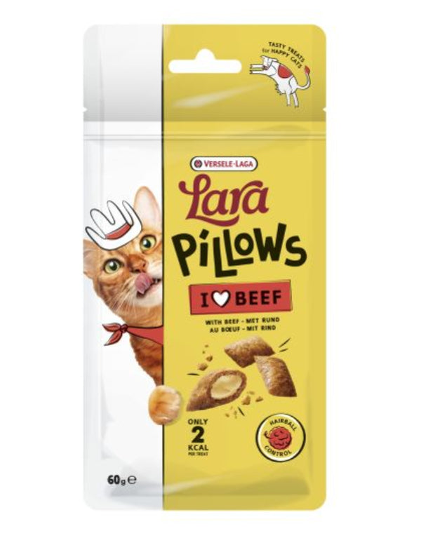 Lara Pillows Beef Hairball Control Treats 60gr
