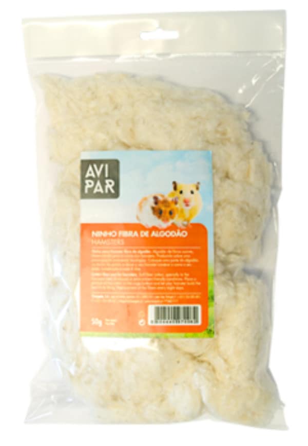 Ninho Fibra de Algodão Hamster Avipar