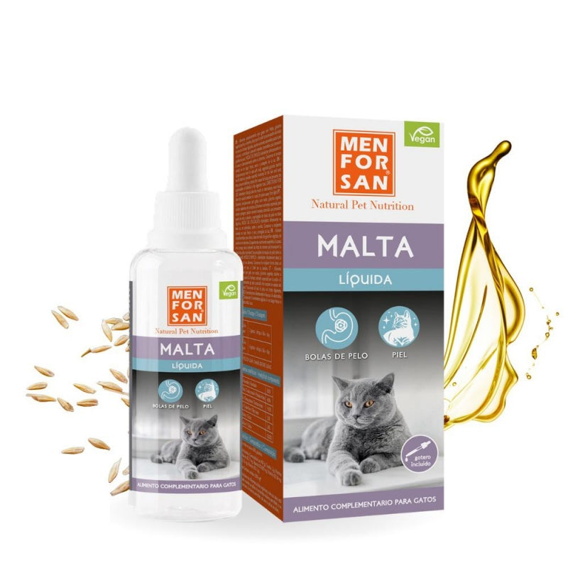 Malte Liquido para Gatos MenforSan (60ml)