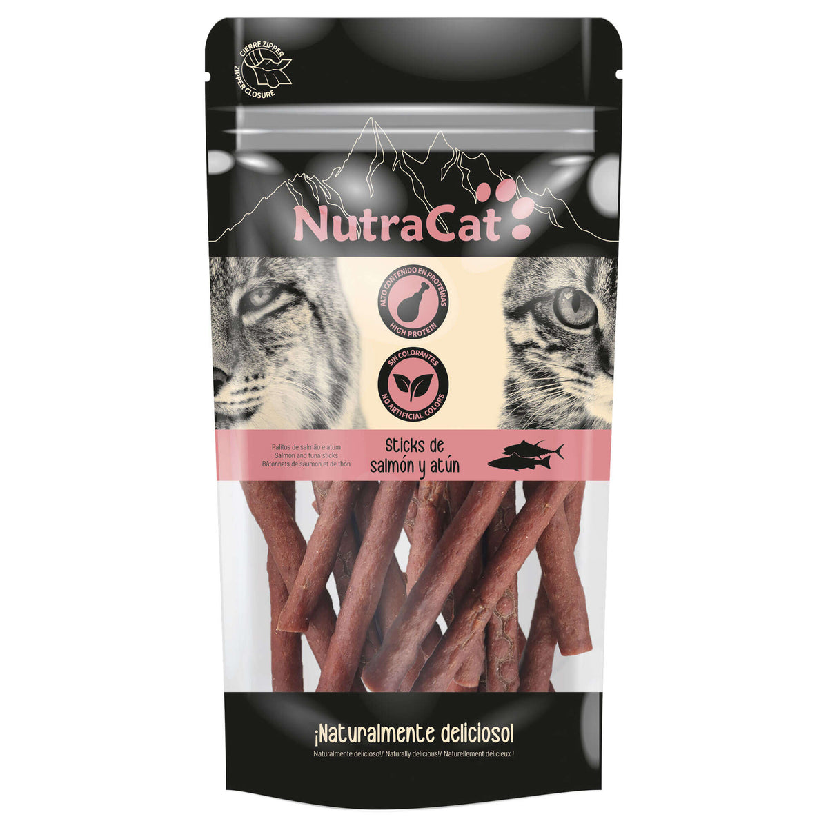 Snack Nutradog Sticks de Salmão e Atum 30g