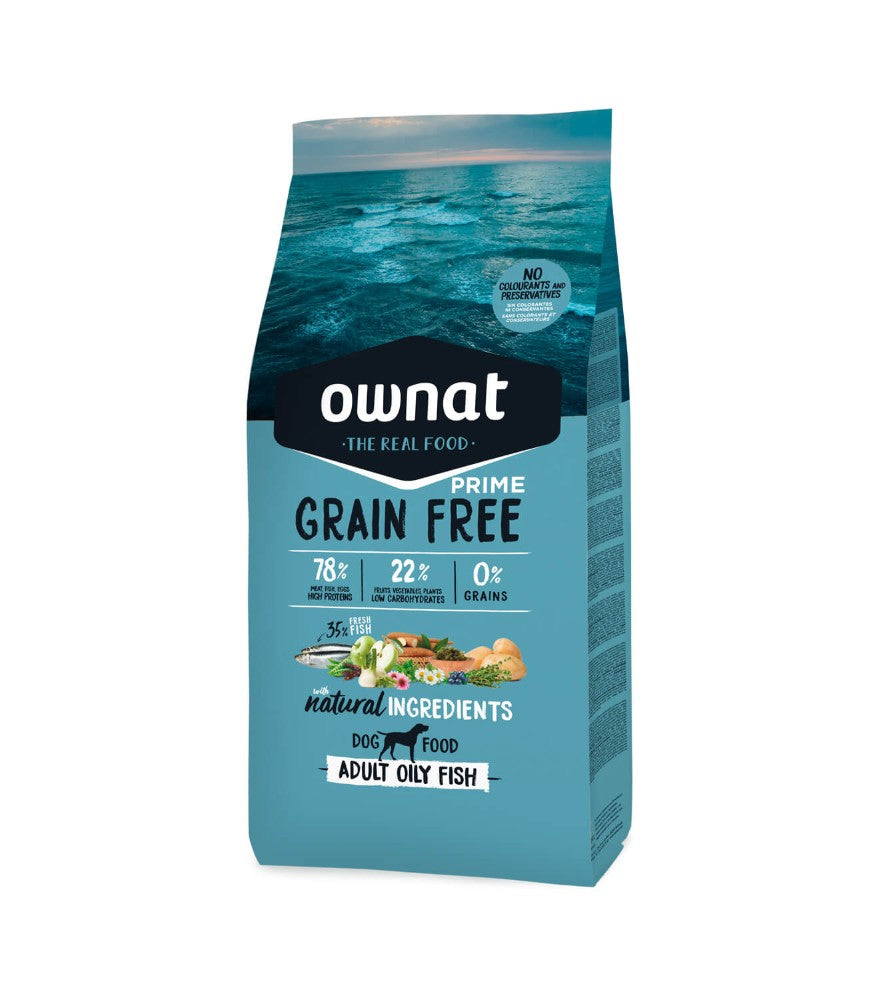 Ownat Dog Grain Free Prime Adult Oily Fish