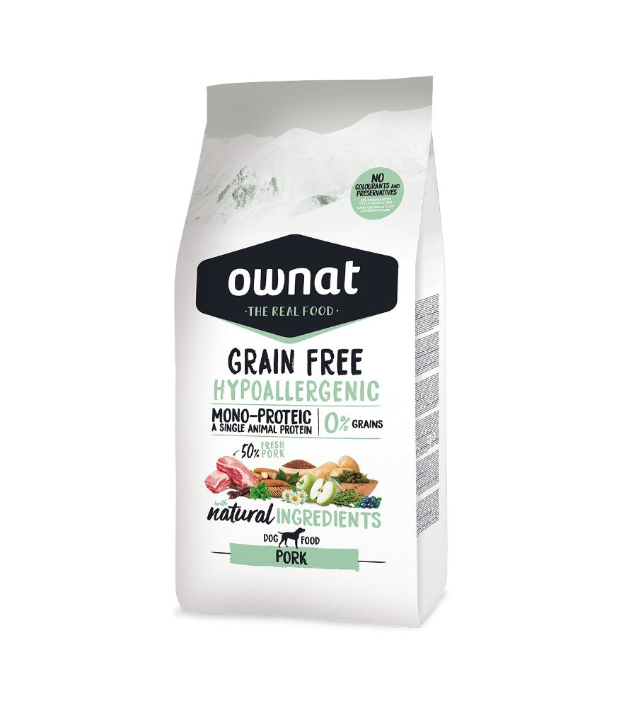 Ownat Dog Grain Free Hypo Pork