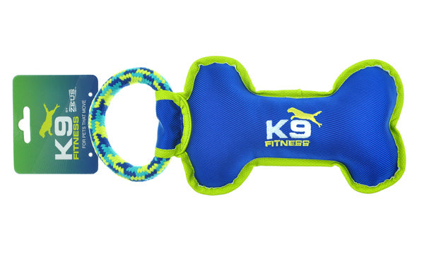 Briquedo K9 Osso com som em Nylon Resistente com Pega
