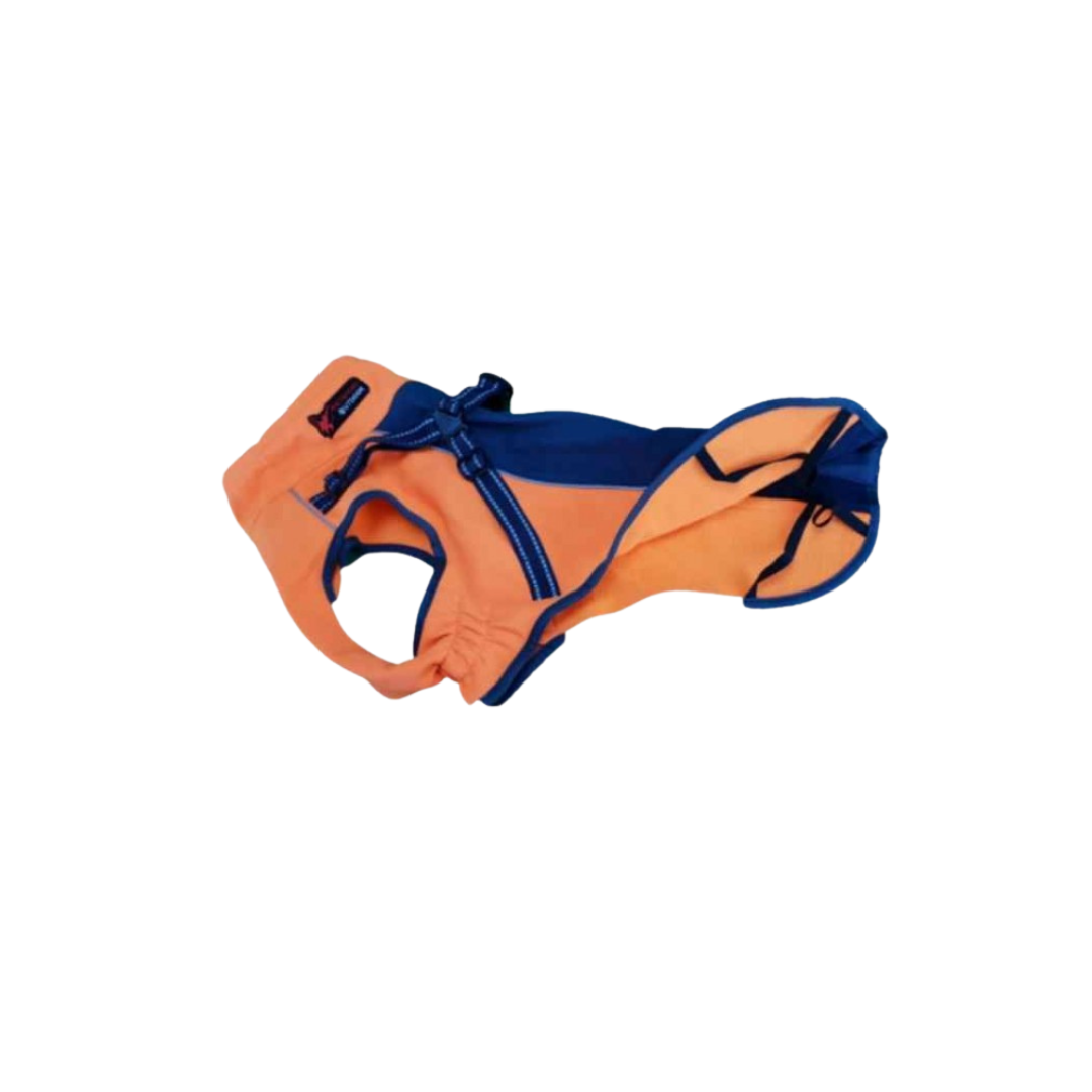 Agasalho com Peitoral em Spandex Laranja 40 cm
