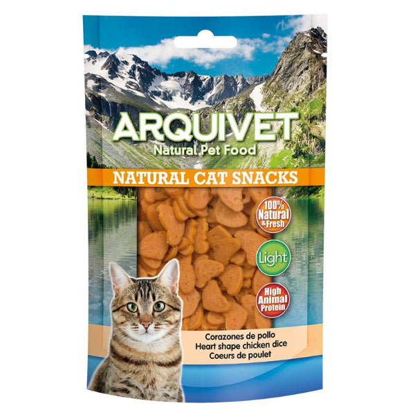 Corazones de pollo para picar Arquivet 50 g