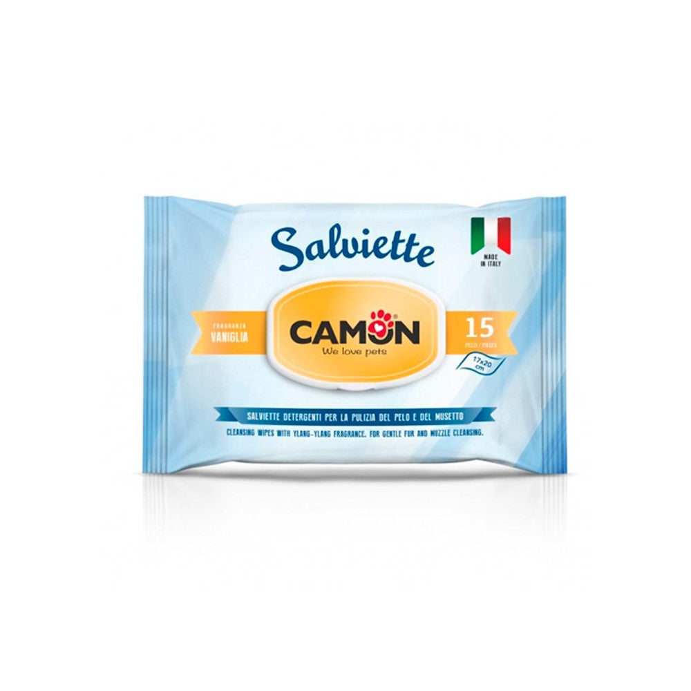 Toalhetes Camon Baunilha Pocket 15Uni