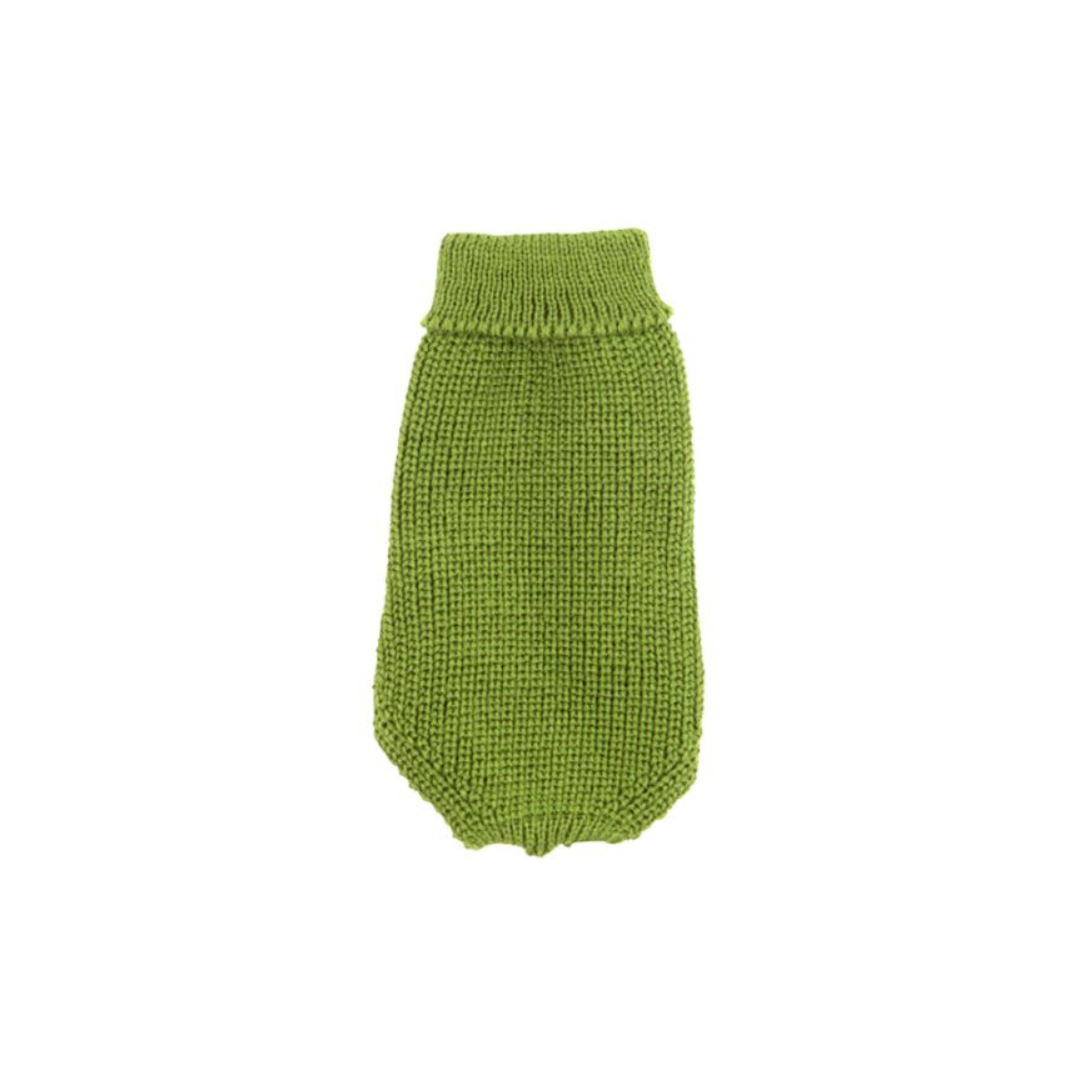 Mini chaqueta verde de 15 cm