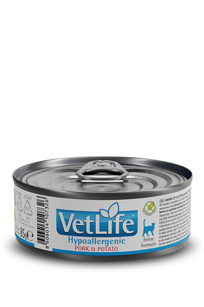 Farmina VetLife Cat Hypoallergenic Pork & Potato 85g