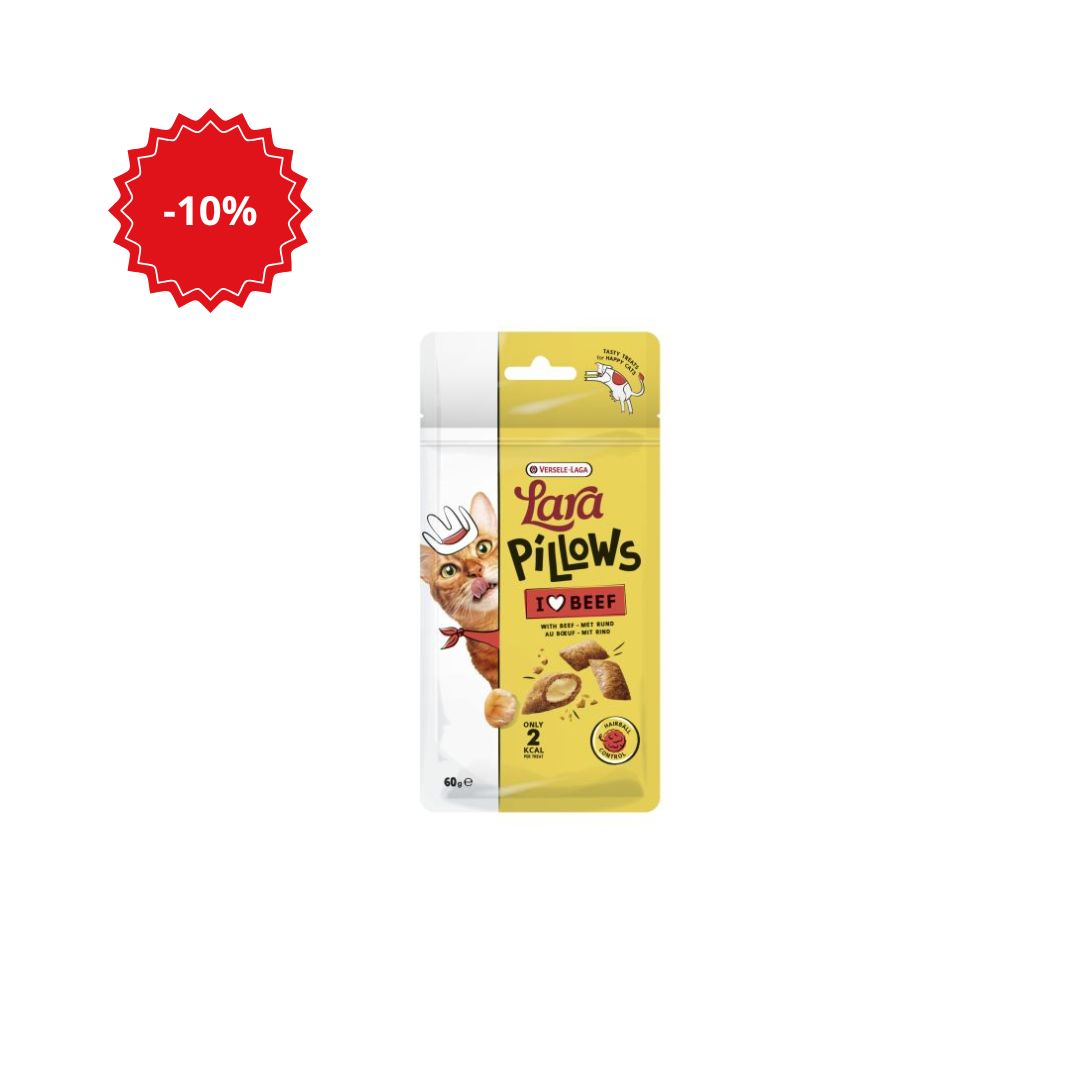 Lara Pillows Beef Hairball Control Treats 60gr