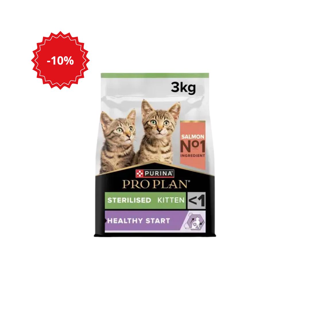 Pro Plan Kitten Sterilized Salmon & Rice  3 Kg