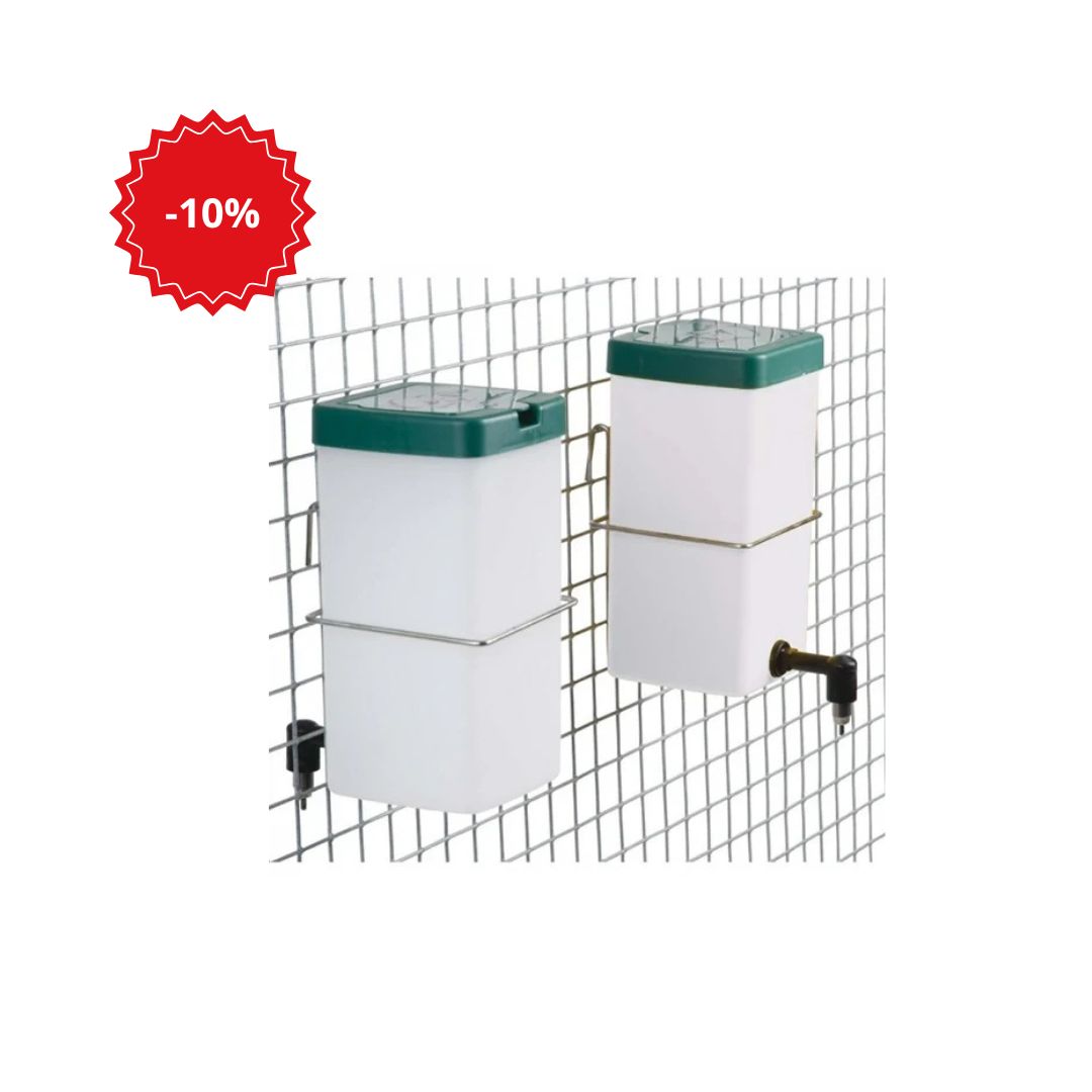 Bebedouro pipeta reservatório 1lt Aves e Coelhos