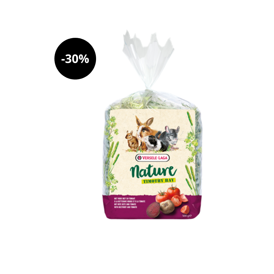 Versele-Laga Nature Timothy Hay Beetroot & Tomato