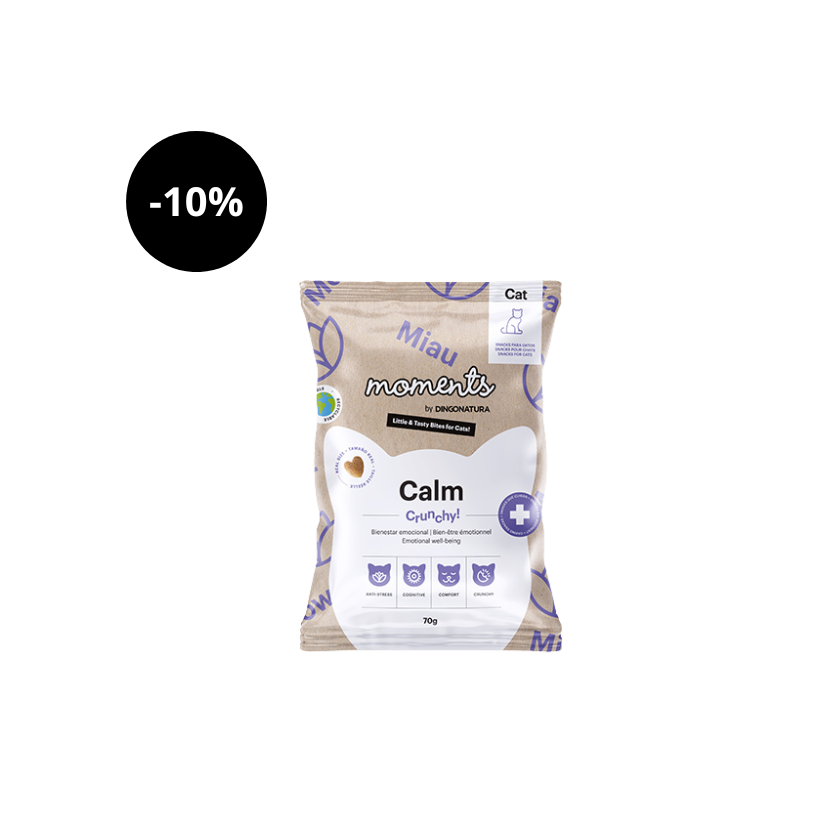 Snack calmante para gatos Moments