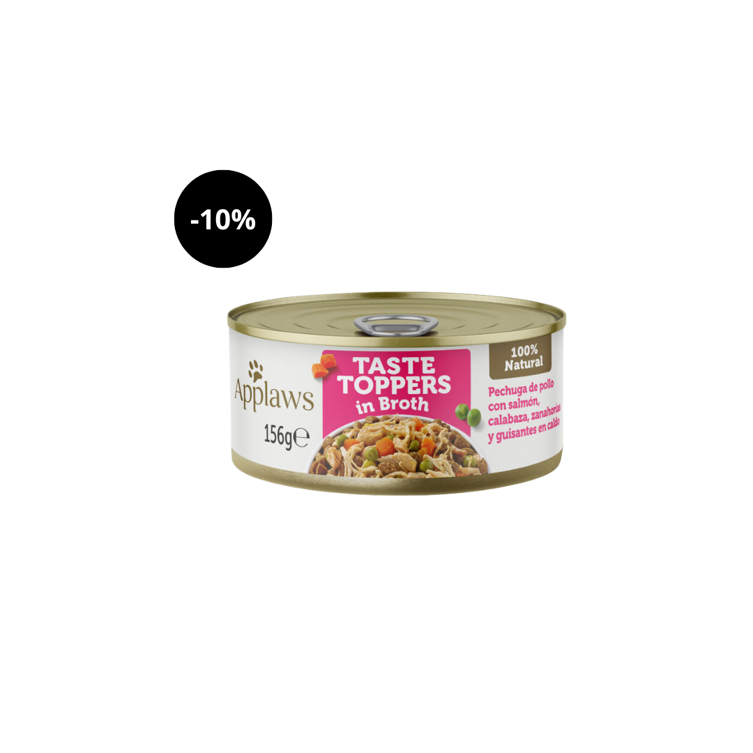 Applaws Dog – Frango com Salmão e Legumes em Caldo 156 g