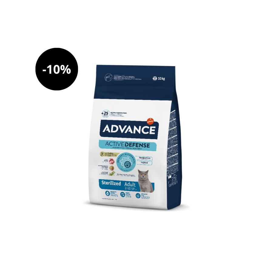 Gato adulto esterilizado avanzado