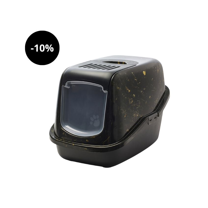 WC Nestor Marble Gold Black