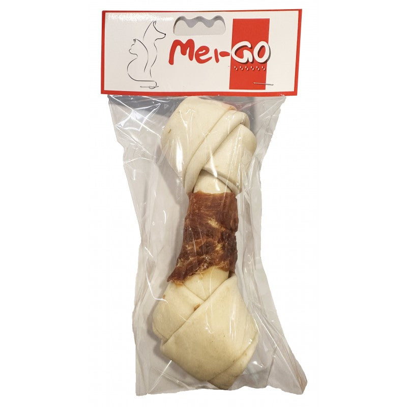 Filete de ternera con hueso relleno de pollo (18 cm)