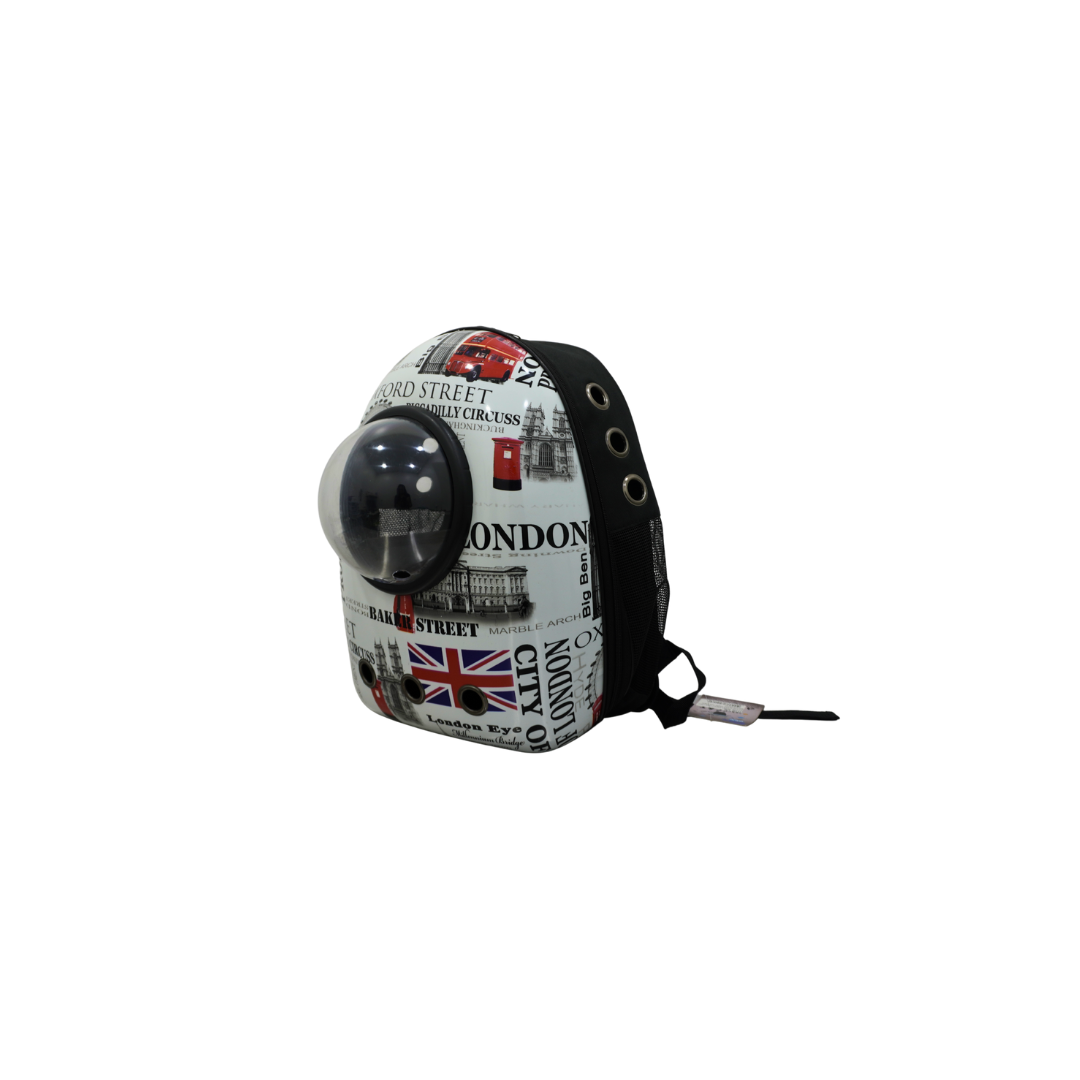 Mochila British Paper Com Visor
