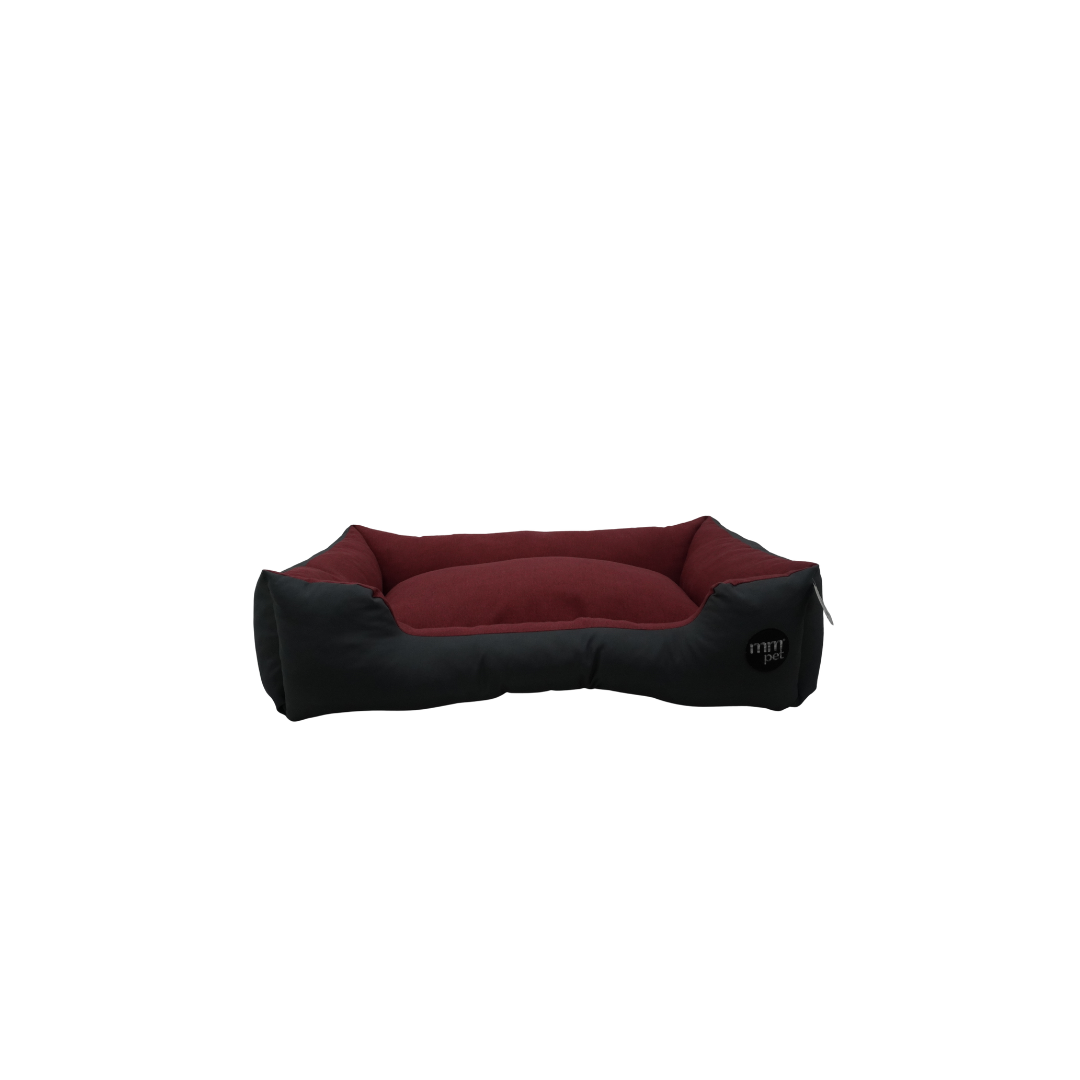Cama Retangular Ghost Grená C/ Toupé
