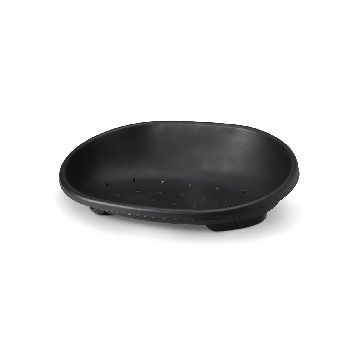 Cama de descanso XXL de plástico negro