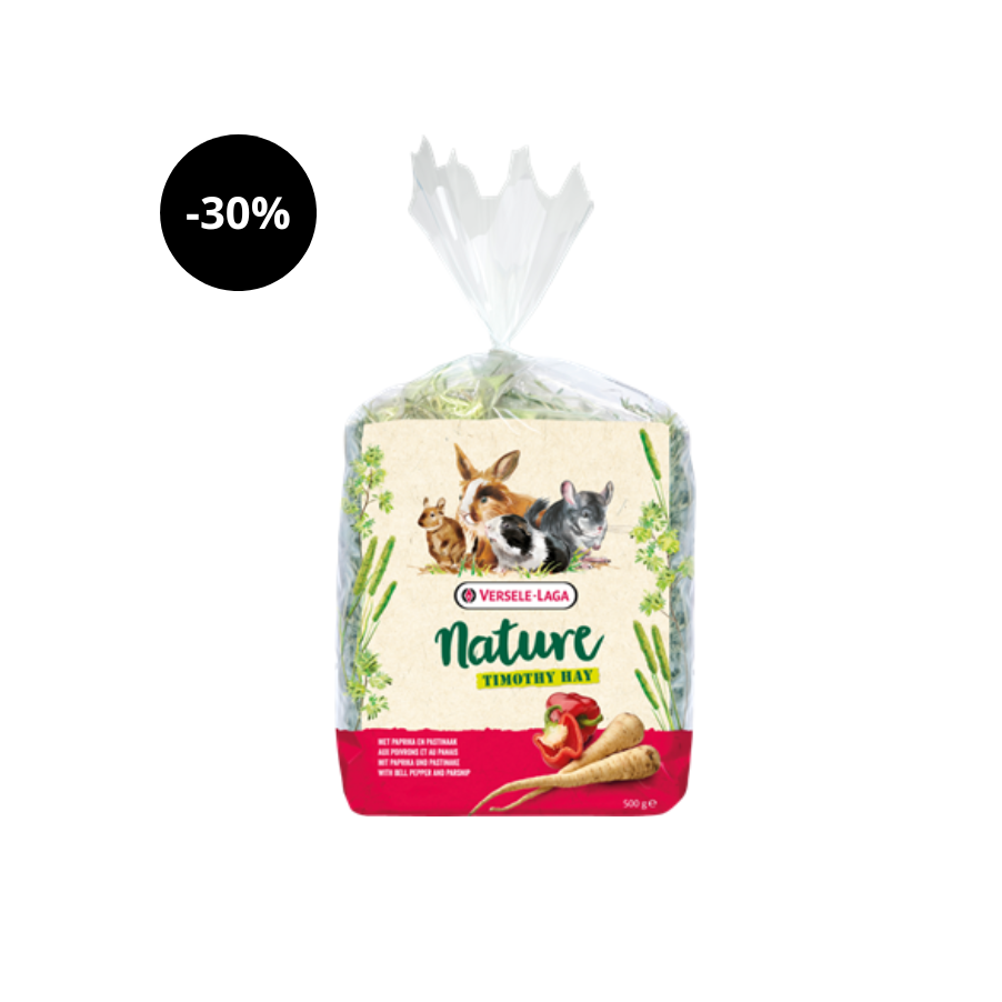 Versele-Laga Nature Timothy Hay Bell Pepper & Parsnip