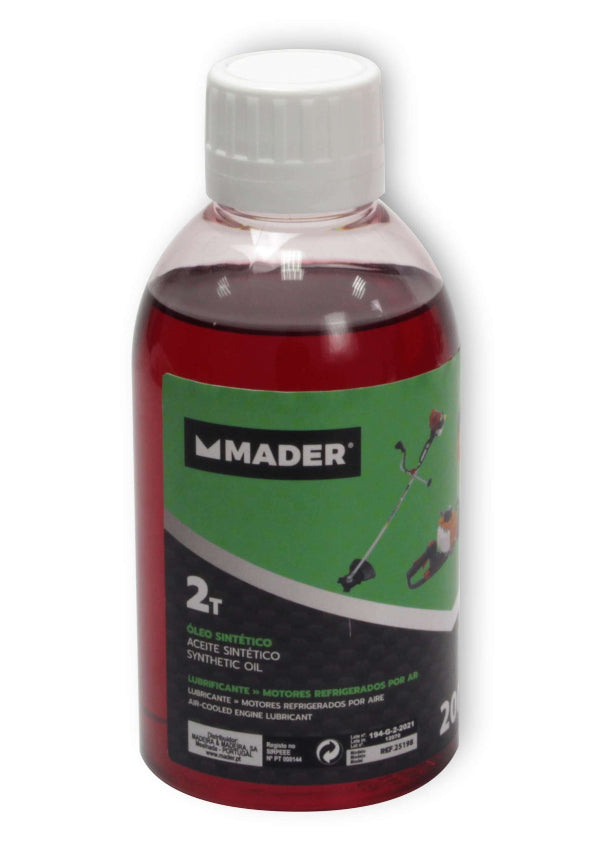 Óleo Sintético 2T 200mL Mader