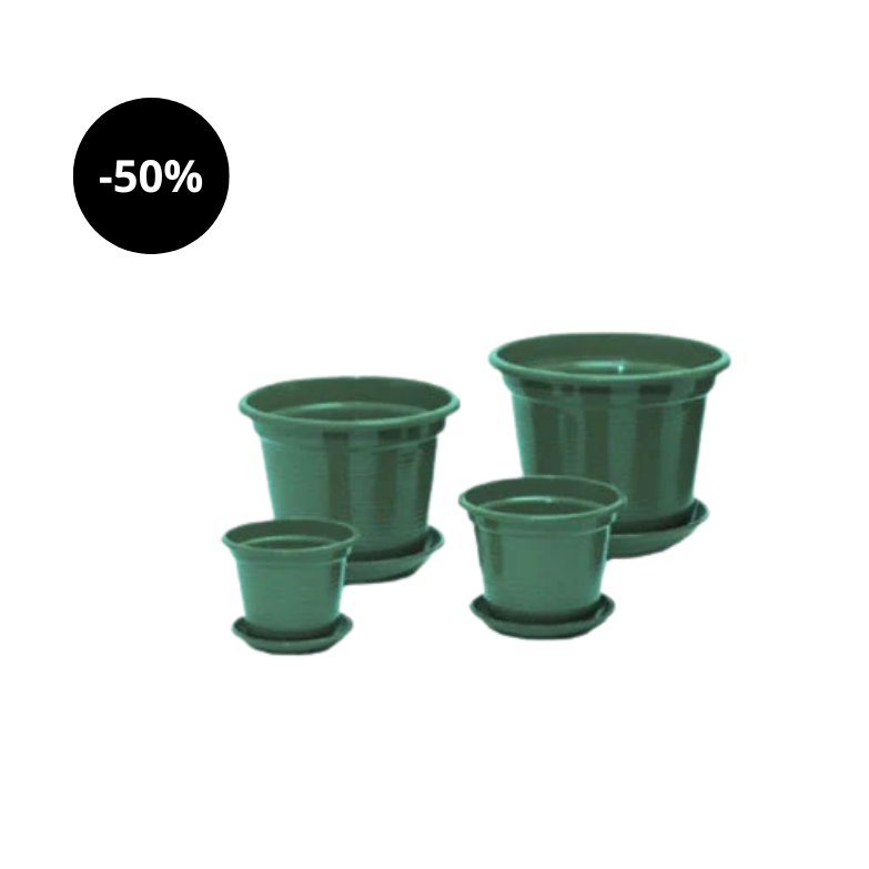 Vasos Plásticos Verdes