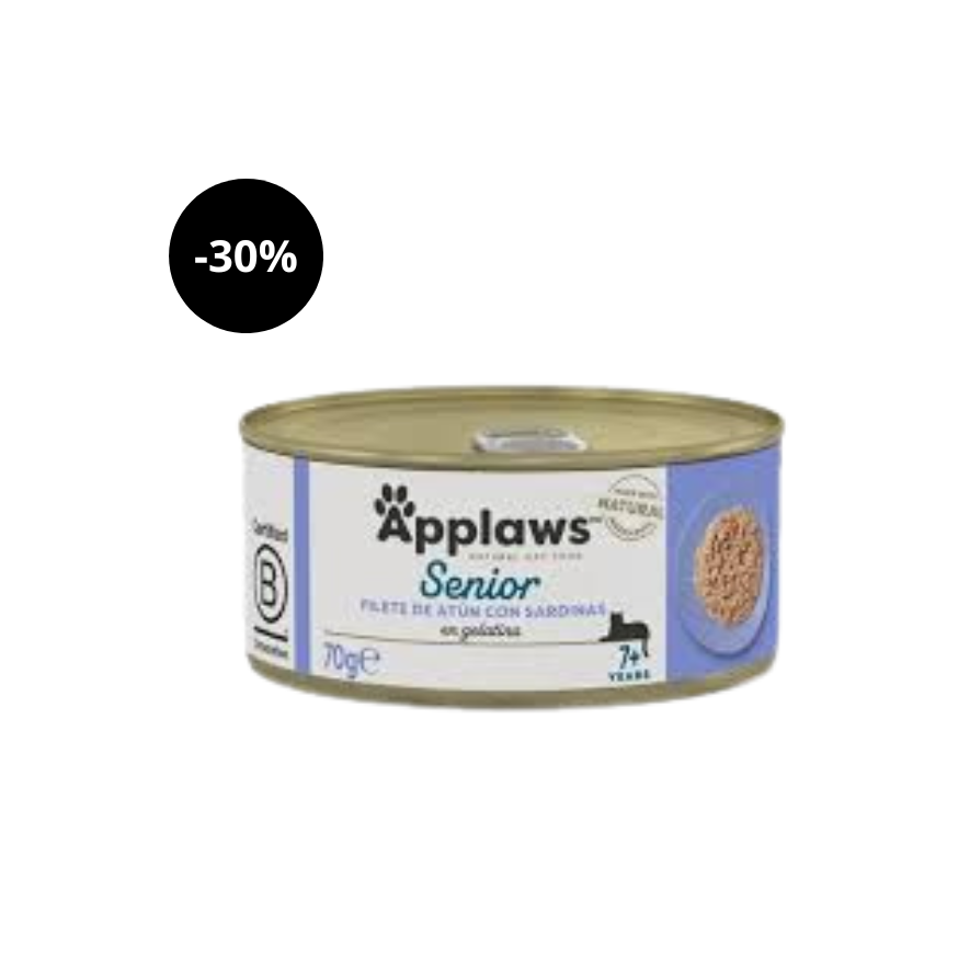 Alimento Húmido Applaws Senior Atum com Sardinhas 70g