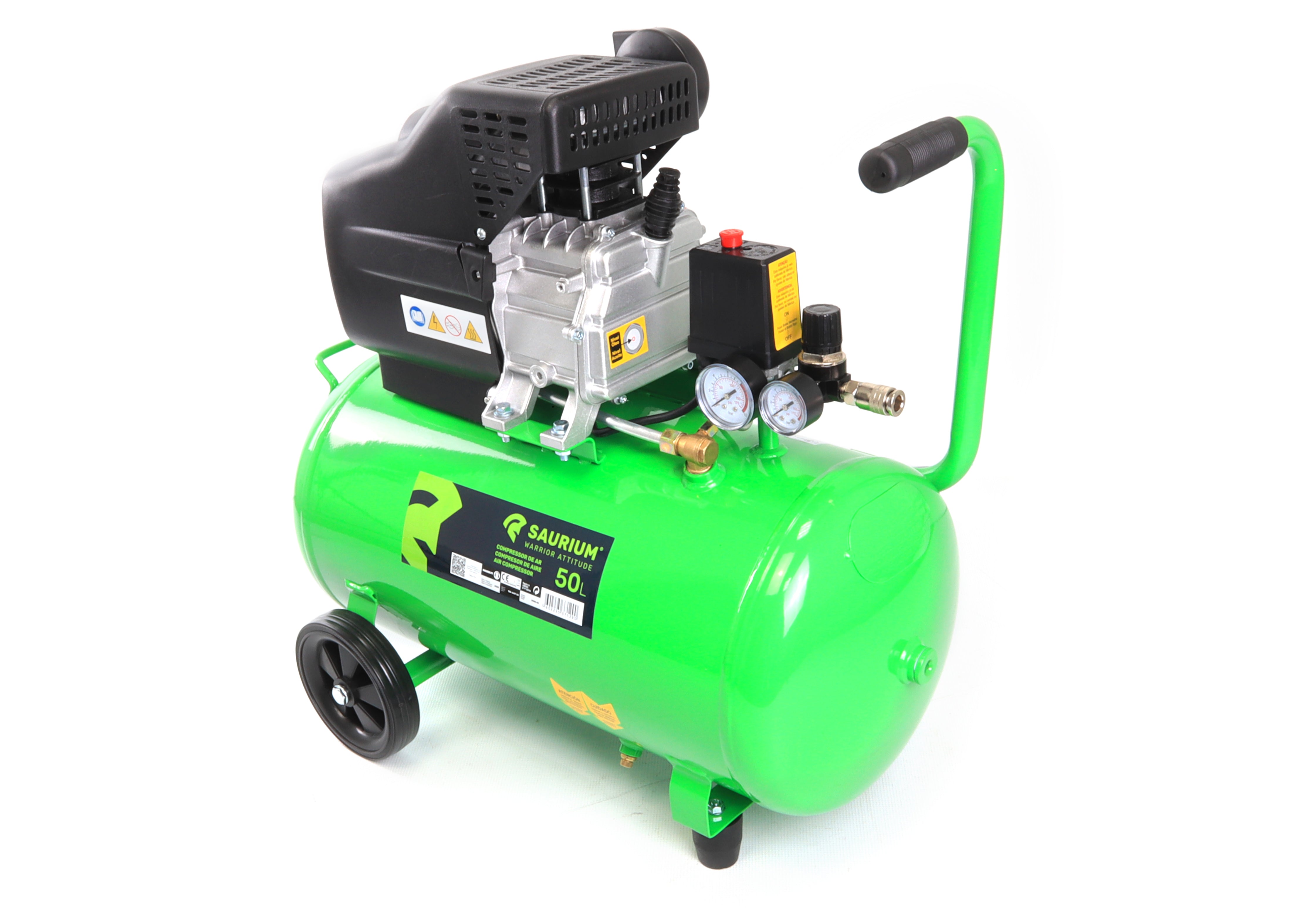 Compressor de Ar Monobloco Saurium 50L 1.5hp