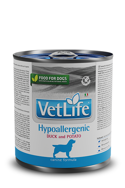 Farmina Vet Life Hipoalergênico Pato e Batata 300g