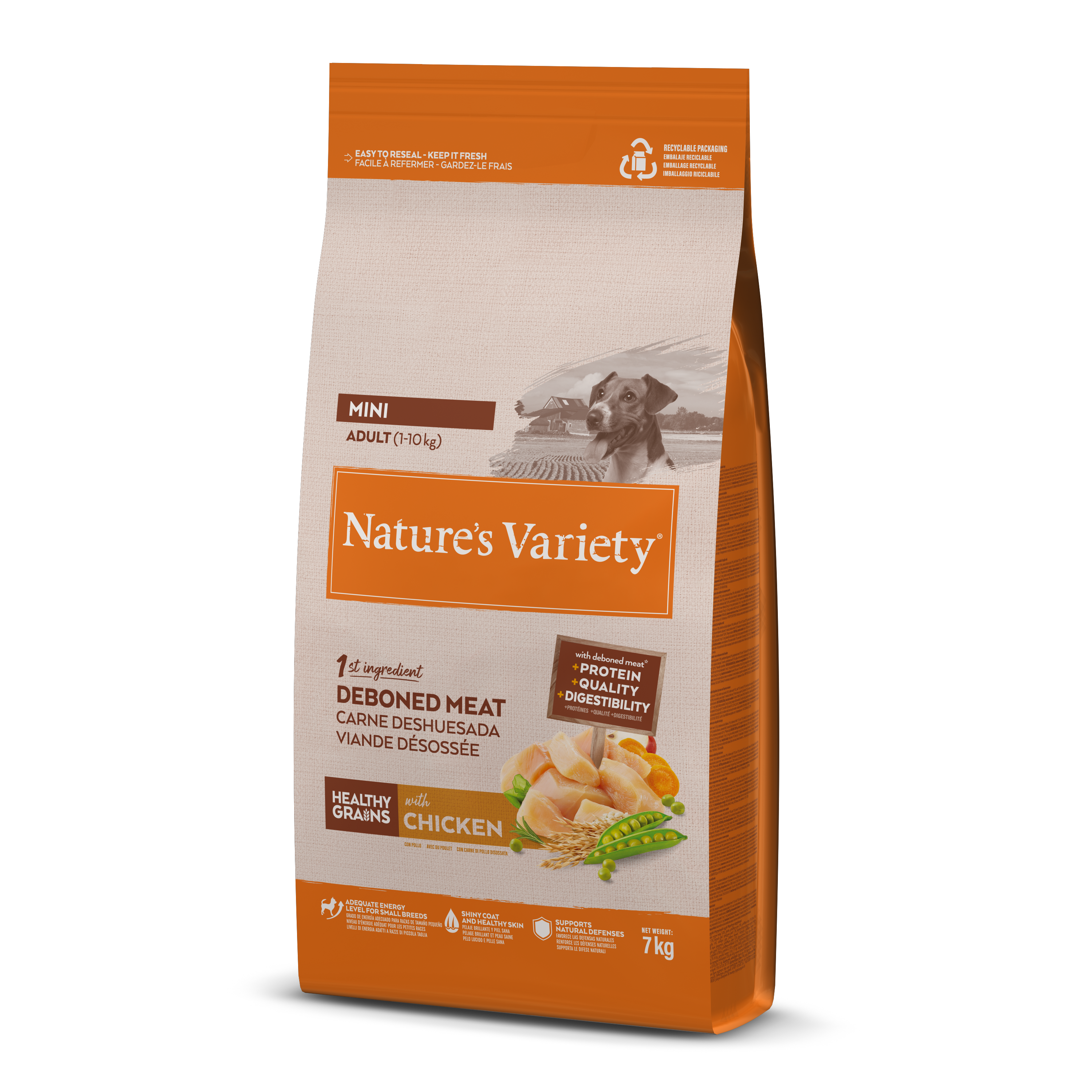 Nature's Variety Healthy Grains Mini Adulto con Pollo