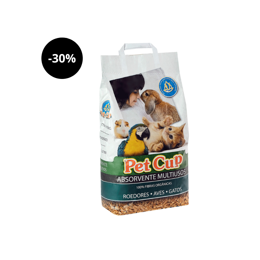 Absorvente para Roedores 5 Kg Pet Cup