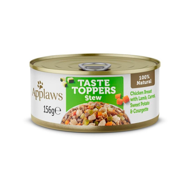Applaws Dog – Guizado de Frango com Borrego e Legumes 156 g