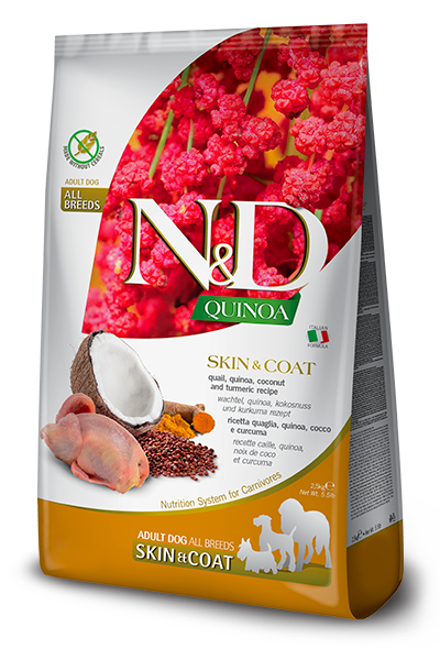 Farmina N&D Quinoa Skin & Coat Quail