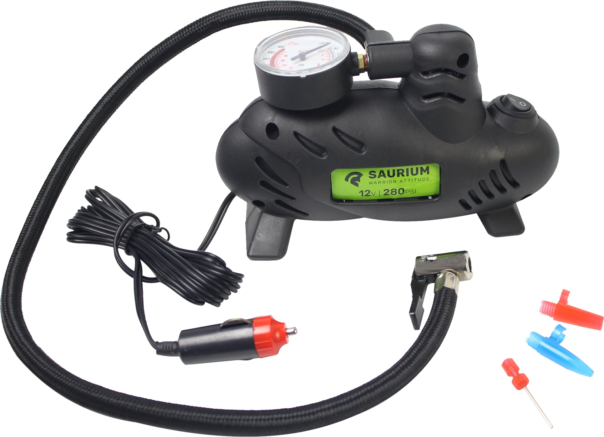 Mini Compressor de Ar 280PSI, 12V