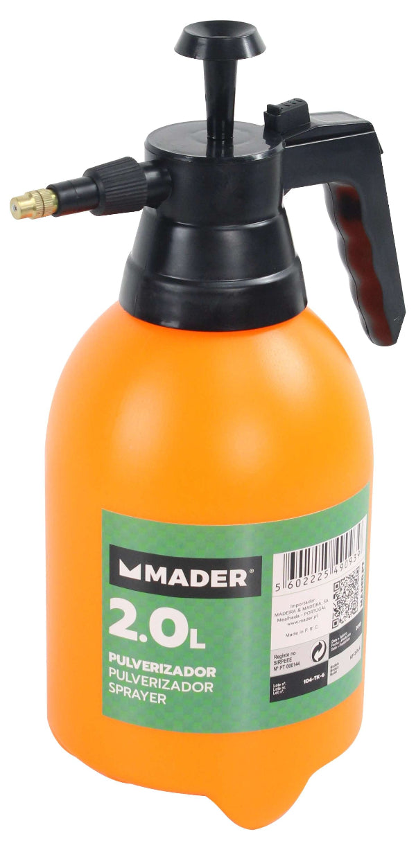 Pulverizador 2L, Ponteira em Latão Mader