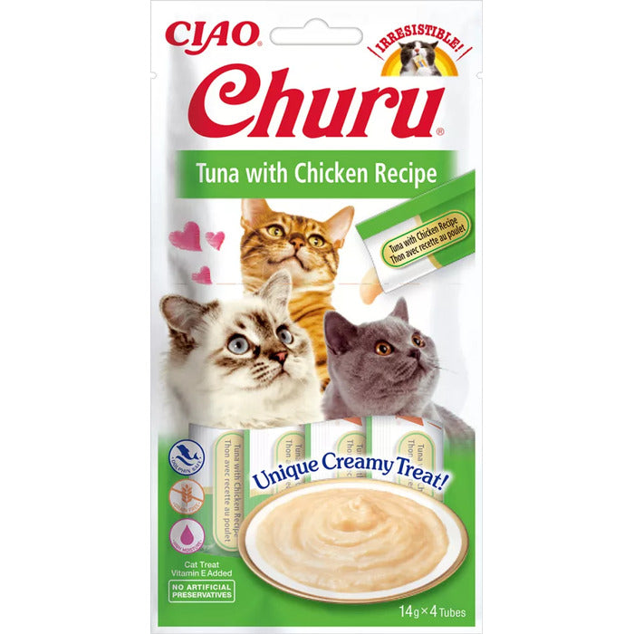Churu Cat Receita Frango com Atum