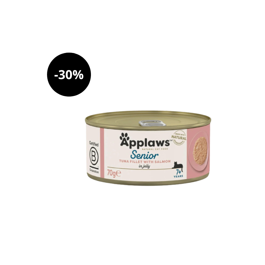 Alimento Húmido Applaws Senior Filetes Atum com Salmão 70g