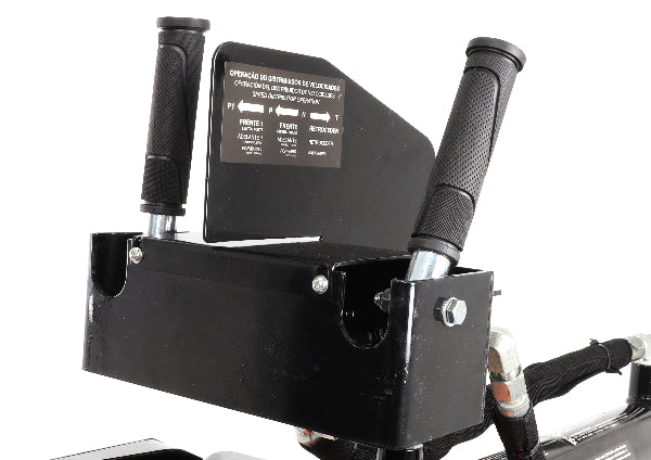 Trituradora/astilladora de leña 3 en 1, 15T, 520 mm, 2 velocidades Mader 