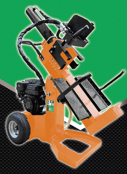 Trituradora/partidora de leña 3 en 1 de 20T y 520 mm