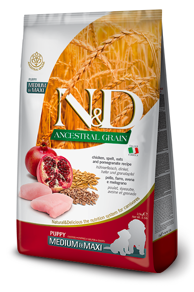 Farmina N&D Ancestral Puppy Medium & Maxi 12 Kg