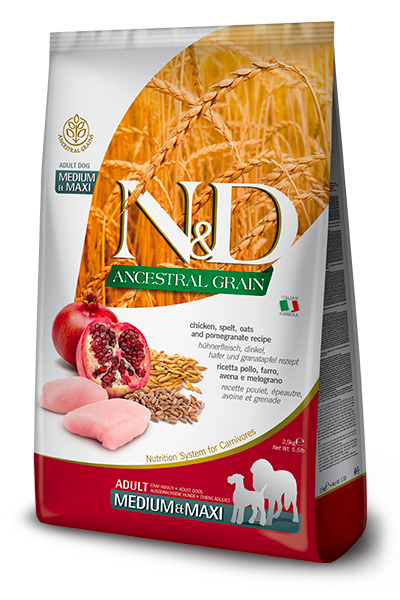 Farmina N&D Ancestral Adult Medium & Maxi